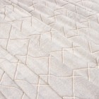 Плед светящийся в темноте «Этель. Ромбы», 200×220 см, серый - Фото 4