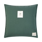 Подушка Этель, 45х45+1 см, тёмно-зелёный, 100% хлопок - Фото 7