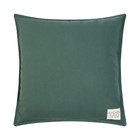Подушка Этель, 45х45+1 см, тёмно-зелёный, 100% хлопок - Фото 3