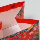Пакет квадратный «Счастья в Новом Году», 20 × 20 × 20 см - Фото 4