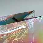 Пакет голографический «Звезда», MS 18 х 23 х 10 см, Новый год - фото 24258850