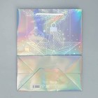 Пакет голографический «Звезда», MS 18 х 23 х 10 см, Новый год - фото 24258852