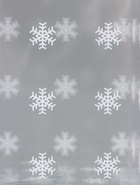 Коробка подарочная новогодняя складная ПВХ «Снежинки» 12×7×7 см - Фото 2