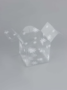 Коробка подарочная новогодняя складная ПВХ «Праздничное настроение» 11×11×11 см . - Фото 4