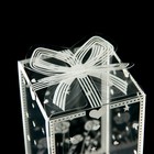 Складная прозрачная коробка из PVC, для упаковки подарков, «Весеннее настроение», 6×6×10 см - Фото 3