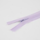 Молния потайная, №3, неразъёмная, потайная, замок автомат, 30 см, цвет сиреневый, цена за 1 штуку - Фото 2