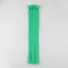 Молния потайная, №3, неразъёмная, потайная, замок автомат, 40 см, цвет зелёный, цена за 1 штуку - Фото 3