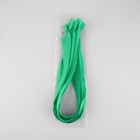 Молния потайная, №3, неразъёмная, потайная, замок автомат, 60 см, цвет зелёный, цена за 1 штуку - Фото 3