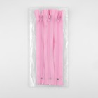 Молния «Спираль», №3, неразъёмная, замок автомат, 18 см, цвет розовый, цена за 1 штуку - Фото 3