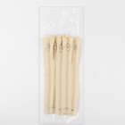 Молния «Спираль», №3, неразъёмная, замок автомат, 18 см, цвет слоновая кость, цена за 1 штуку - Фото 3