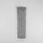 Молния «Спираль», №3, неразъёмная, замок автомат, 30 см, цвет светло-серый, цена за 1 штуку - Фото 3