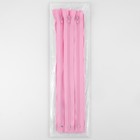 Молния «Спираль», №3, неразъёмная, замок автомат, 30 см, цвет розовый, цена за 1 штуку - Фото 3