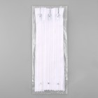 Молния «Спираль», №4, неразъёмная, замок автомат, 18 см, цвет белый, цена за 1 штуку - Фото 3