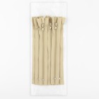 Молния «Спираль», №4, неразъёмная, замок автомат, 18 см, цвет бежевый, цена за 1 штуку (комплект 10 шт) - фото 22862815