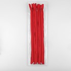 Молния «Спираль», №5, разъёмная, замок автомат, 40 см, цвет красный, цена за 1 штуку - Фото 3