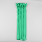 Молния «Спираль», №5, разъёмная, замок автомат, 40 см, цвет зелёный - Фото 3