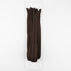 Молния «Спираль», №5, разъёмная, замок автомат, 70 см, коричневая - Фото 3