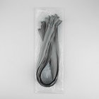 Молния «Спираль», №5, разъёмная, замок автомат, 70 см, светло-серая - Фото 3