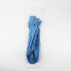 Молния «Спираль», №5, разъёмная, замок автомат, 80 см, цвет голубой, цена за 1 штуку (комплект 10 шт) - фото 22848978