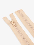 Молния «Трактор», №5, разъёмная, замок автомат, 80 см, светло-бежевая - Фото 2