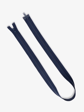 Молния «Трактор», №8, разъёмная, 2 замка, замки автомат, 110 см, тёмно-синяя (комплект 10 шт)