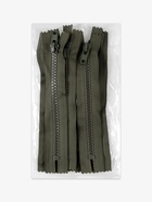 Молния «Трактор», №8, неразъёмная, замок автомат, 18 см, хаки - Фото 4