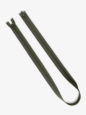 Молния «Трактор», №8, разъёмная, 2 замка, замки автомат, 120 см, хаки (комплект 10 шт)