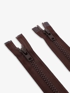 Молния «Трактор», №8, разъёмная, 2 замка, замки автомат, 120 см, коричневая - Фото 3