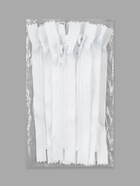 Молния «Трактор», №8, неразъёмная, замок автомат, 18 см, белая - Фото 4