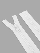 Молния «Трактор», №8, разъёмная, замок автомат, 80 см, белая - Фото 3