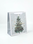 Набор новогодних пакетов «Еловый лес» - фото 809317761