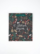 Набор новогодних пакетов «Еловый лес» - фото 809317746