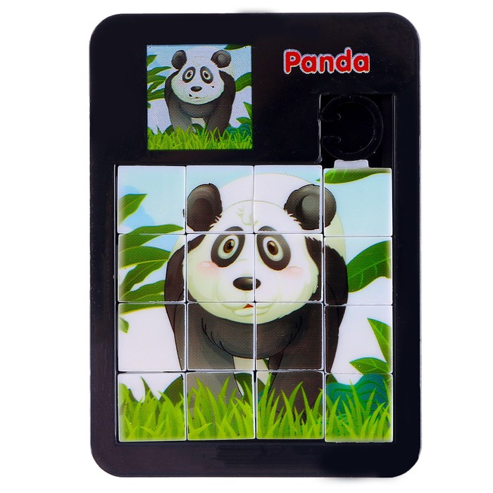 Головоломка-пятнашки «Звери», виды МИКС - Фото 1