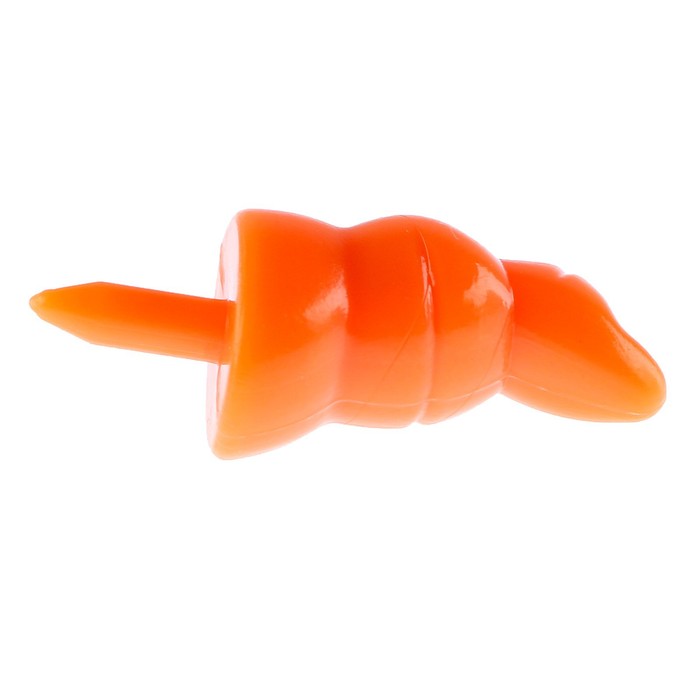 Нос - морковка, набор 25 шт, размер 1 шт 1,5*0,4*0,4 см