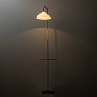 Торшер напольный BayerLux «Алонзо», 1×15 Вт, Е27, черный, 42×42×165 см - Фото 3