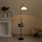Торшер напольный BayerLux «Алонзо», 1×15 Вт, Е27, черный, 42×42×165 см - Фото 10