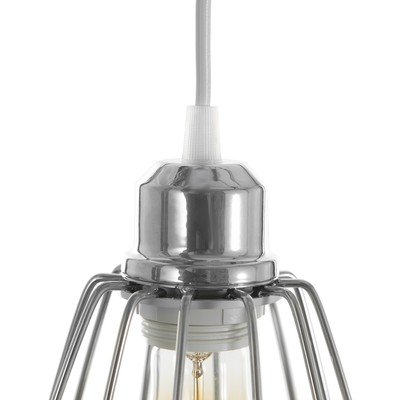 Светильник BayerLux «Амато» 1×40 Вт Е27 хром 18×18×70 см