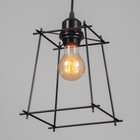 Светильник BayerLux «Анджело» 1×40 Вт Е27 черный 18×18×70 см - фото 4672969