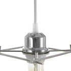 Светильник BayerLux «Анджело» 1×40 Вт Е27 хром 18×18×70 см - фото 4672982