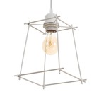 Светильник BayerLux «Анджело» 1×40 Вт Е27 белый 18×18×70 см - фото 3967666