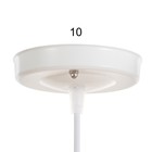 Светильник BayerLux «Анджело» 1×40 Вт Е27 белый 18×18×70 см - фото 3967670