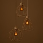 Светильник BayerLux «Батиста» 3×40 Вт Е27 белый 37×37×90 см - фото 45833615