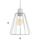 Светильник BayerLux «Батиста» 3×40 Вт Е27 белый 37×37×90 см - фото 45833617