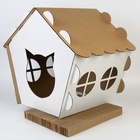 Домик с когтеточкой, 45×41×45.5 см - Фото 2