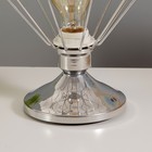 Настольная лампа "Шерен" 1х40Вт Е27 хром RISALUX - Фото 4