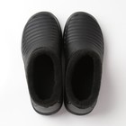 Галоши утепленные, размер 43, цвет чёрный - фото 25277706