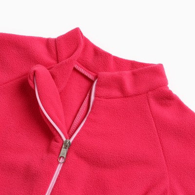 Комбинезон для девочки, малиновый, рост 92-98 см