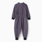 Комбинезон детский, серый, рост 98-104 см - фото 22841892