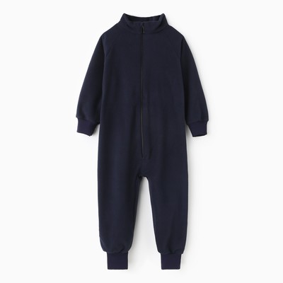 Комбинезон детский, тёмно-синий, рост 98-104 см
