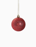 Ёлочные игрушки «Ретро», шары новогодние, d=6 см, набор 6 шт., красный - Фото 4